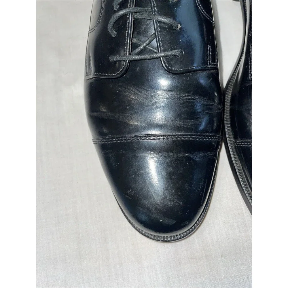 Cole Haan Men’s Captoe Dress Shoes Size 12 D Black Leather Business Formal City